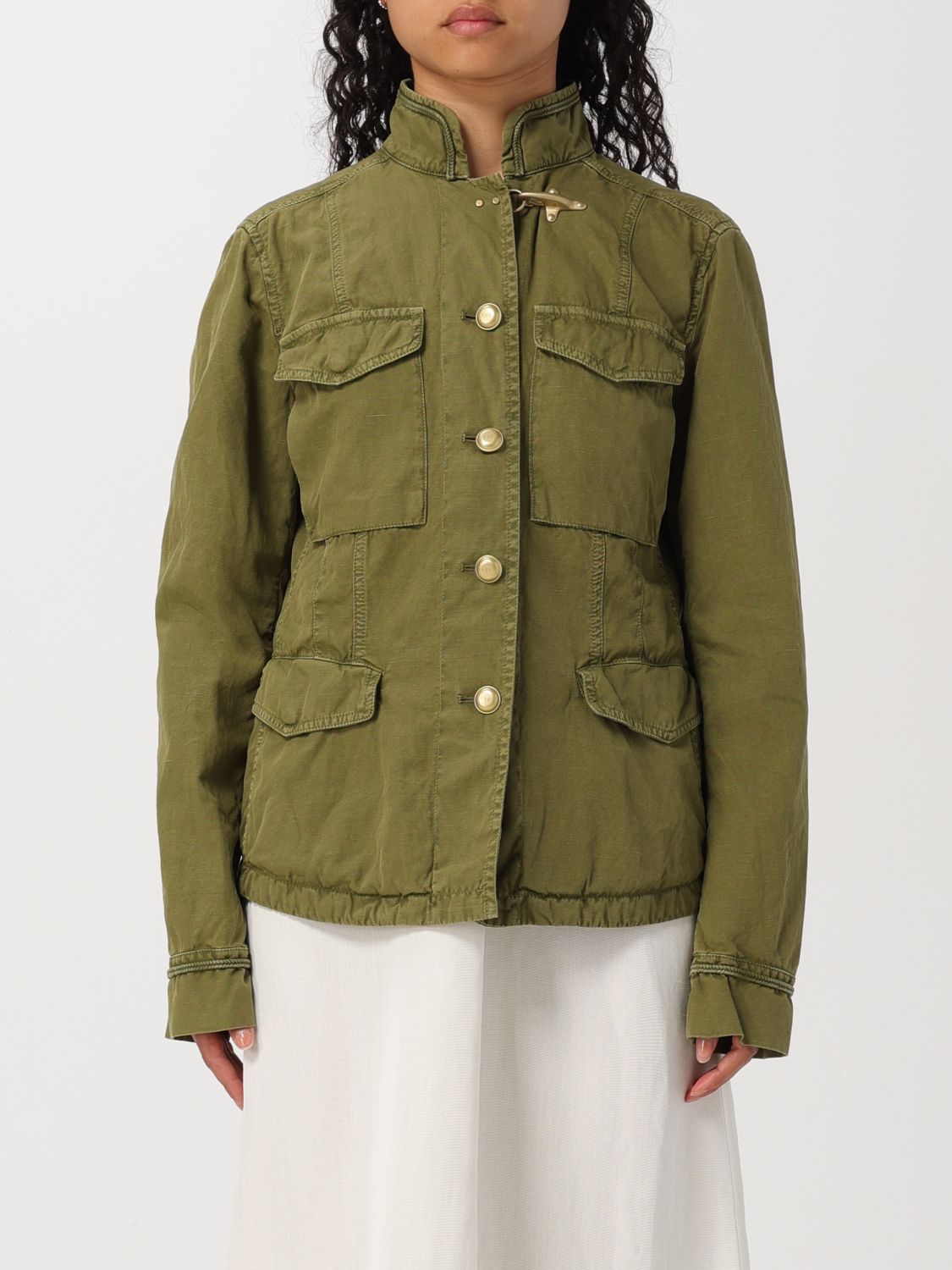 Fay Jacket FAY Woman colour Military