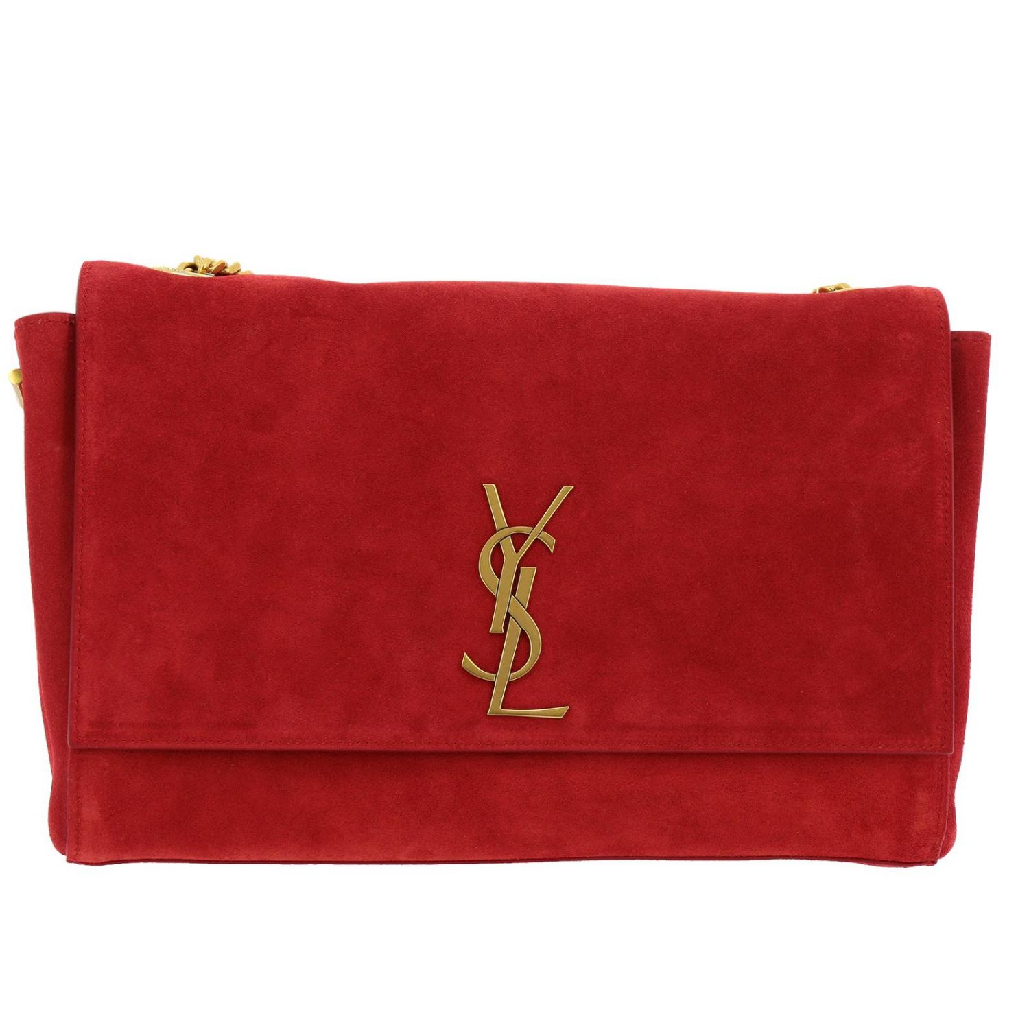 Saint Laurent Crossbody Bags SAINT LAURENT Woman colour Red