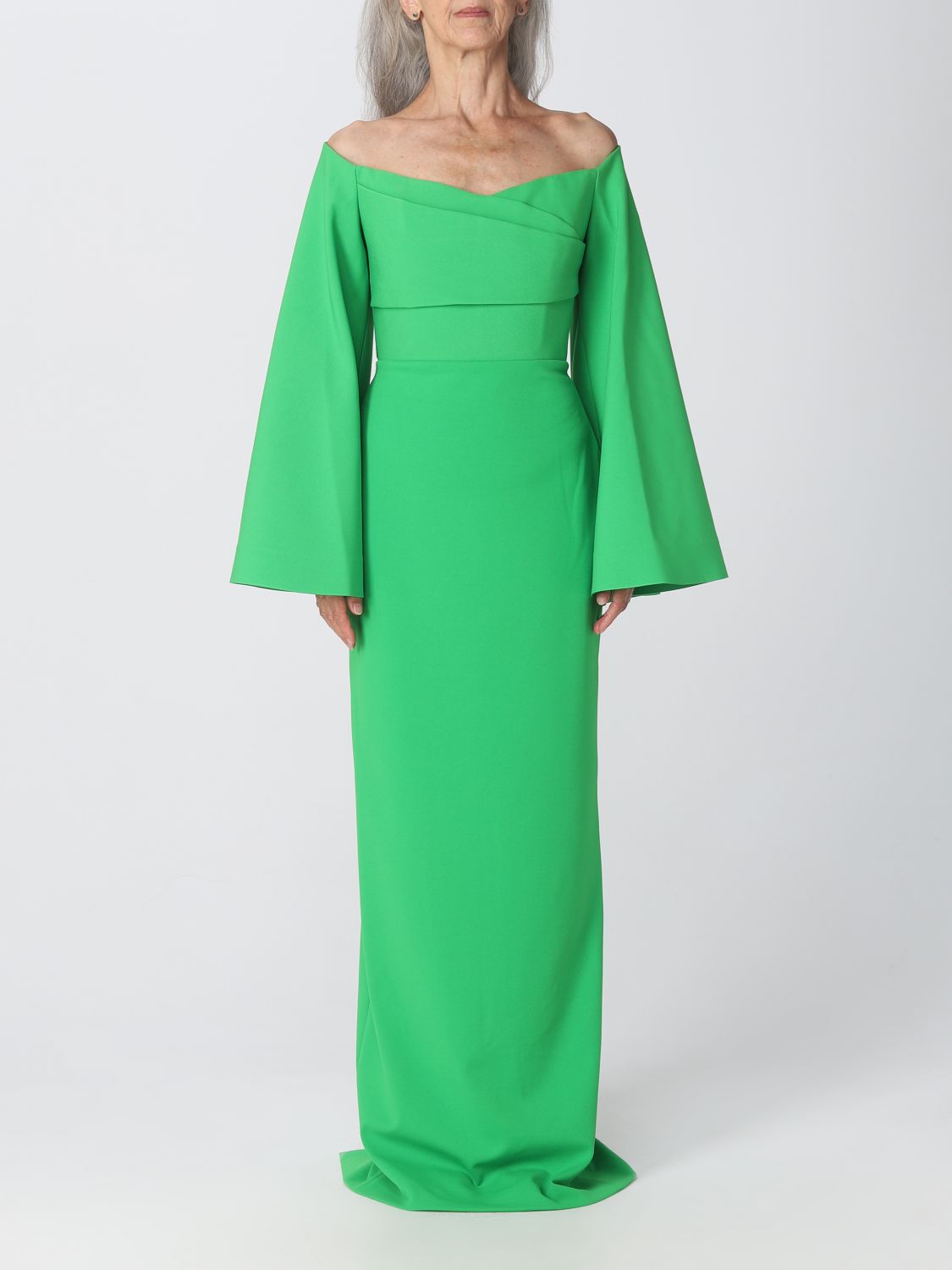 Solace London Dress SOLACE LONDON Woman colour Green