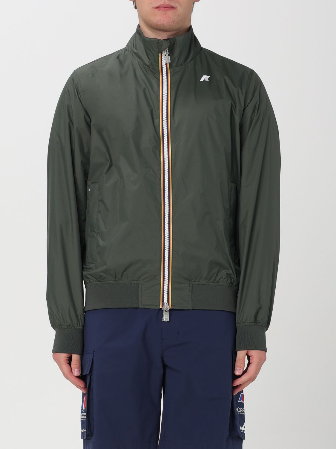 K-Way Coat K-WAY Men colour Grass Green