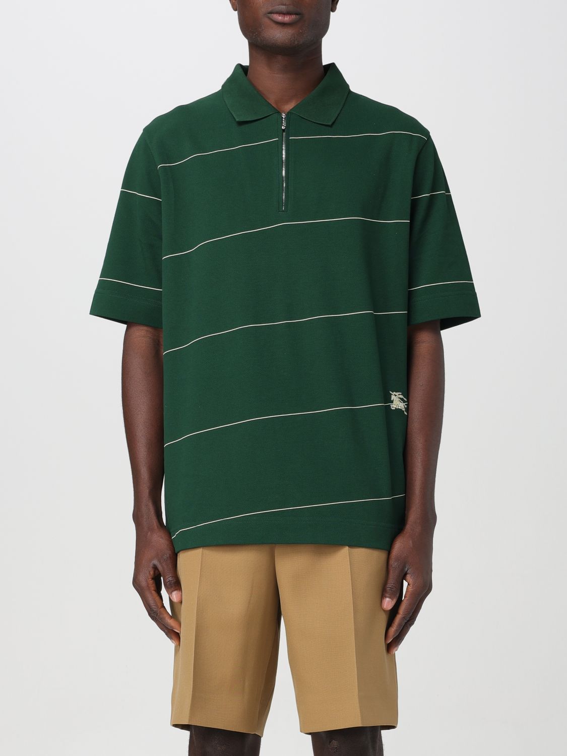 Burberry Polo Shirt BURBERRY Men colour Green