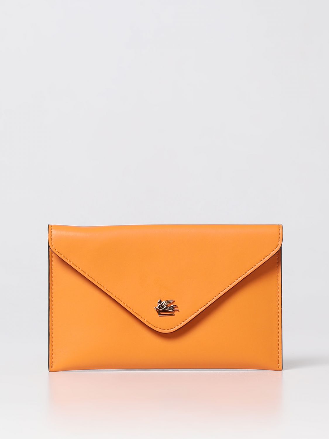 Etro Clutch ETRO Woman colour Orange