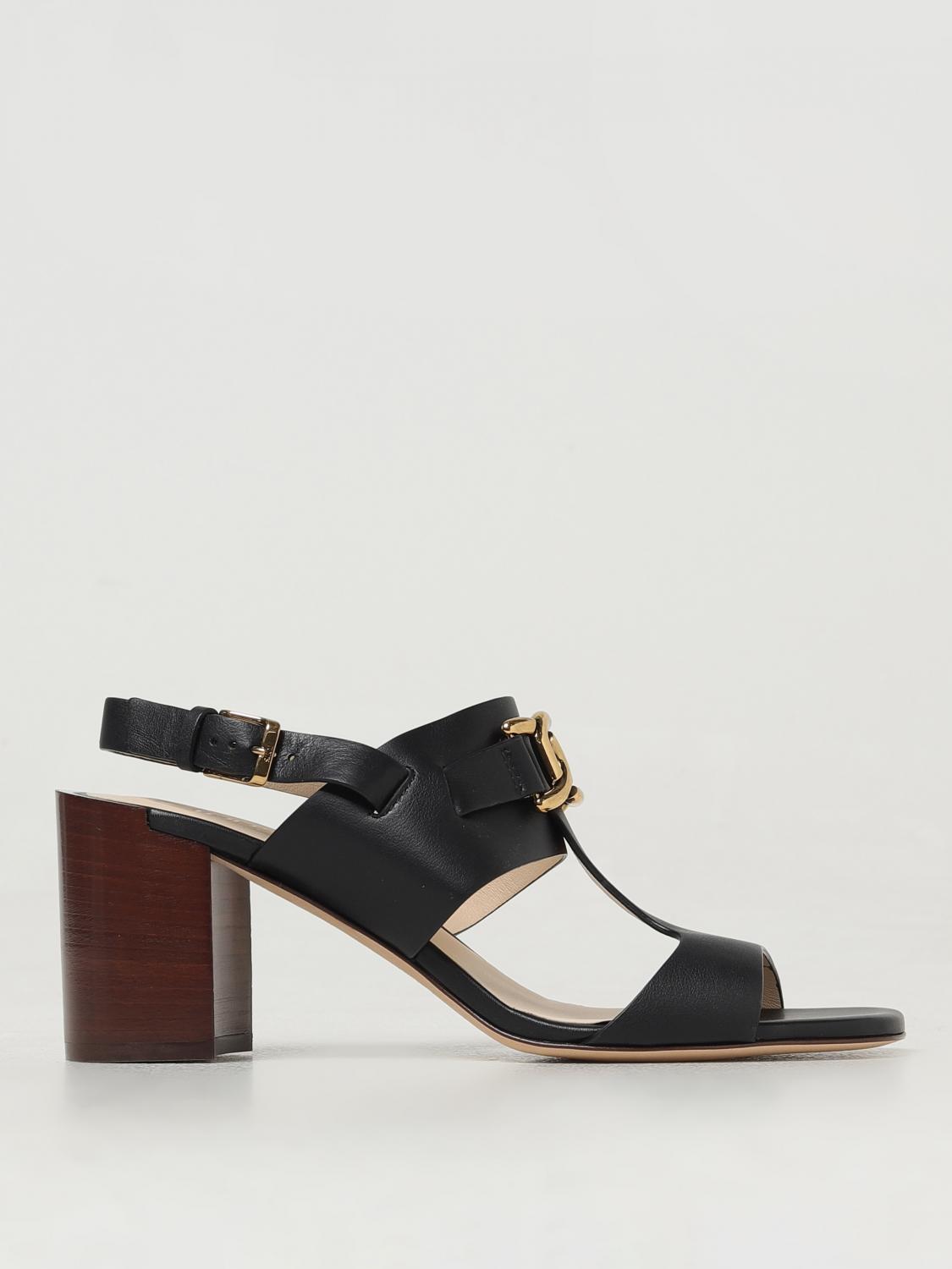 Tod's Heeled Sandals TOD'S Woman colour Black