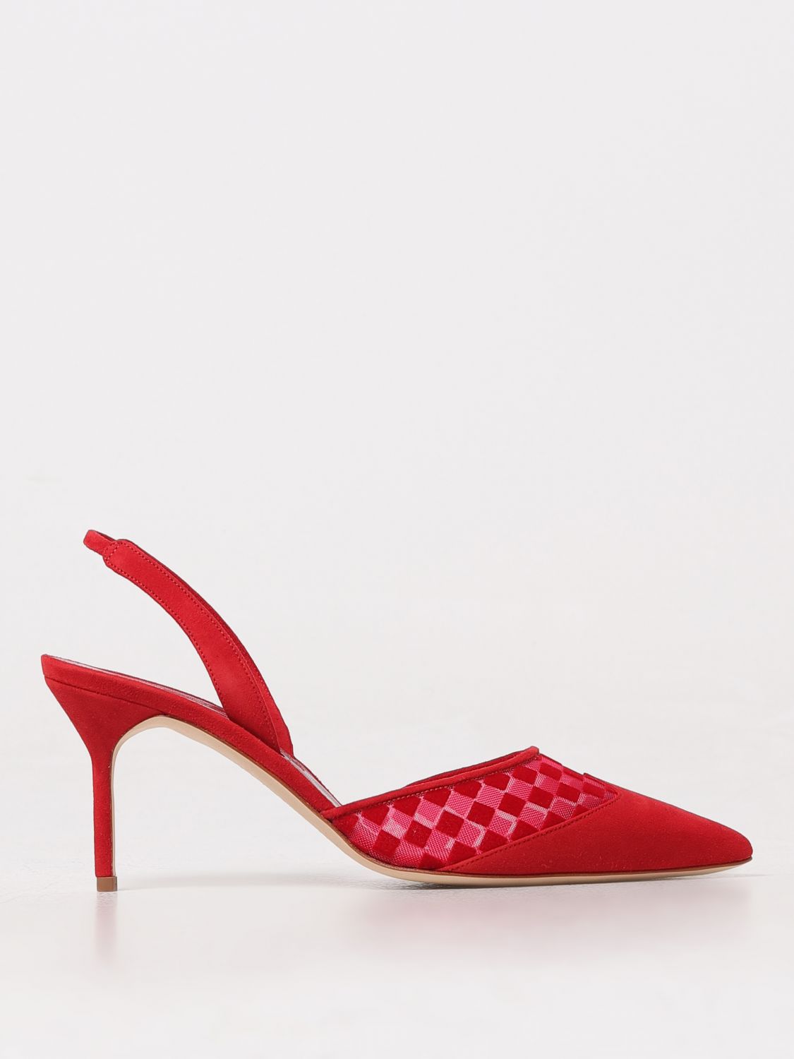 Manolo Blahnik High Heel Shoes MANOLO BLAHNIK Woman color Red