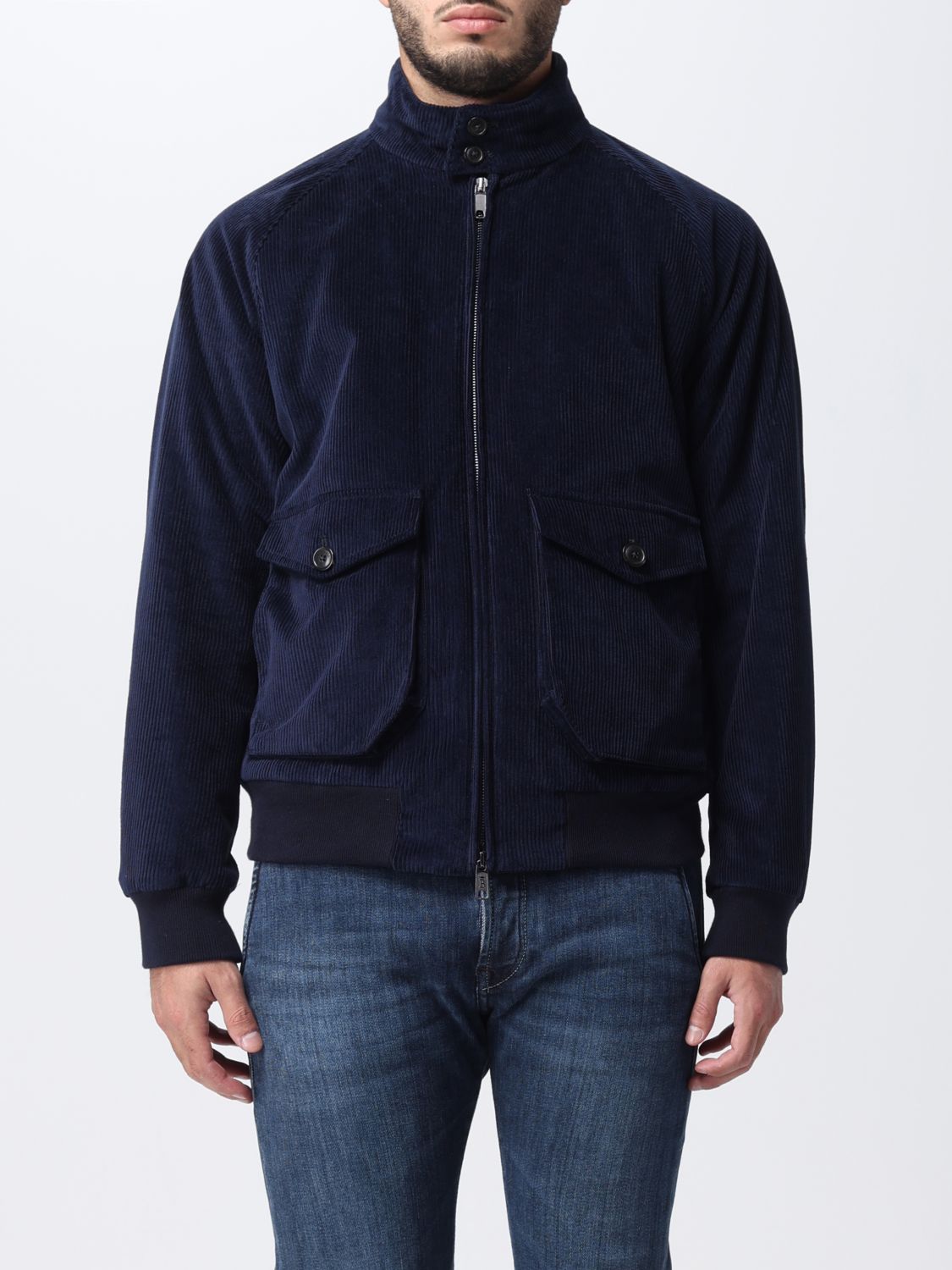 Baracuta Jacket BARACUTA Men colour Blue