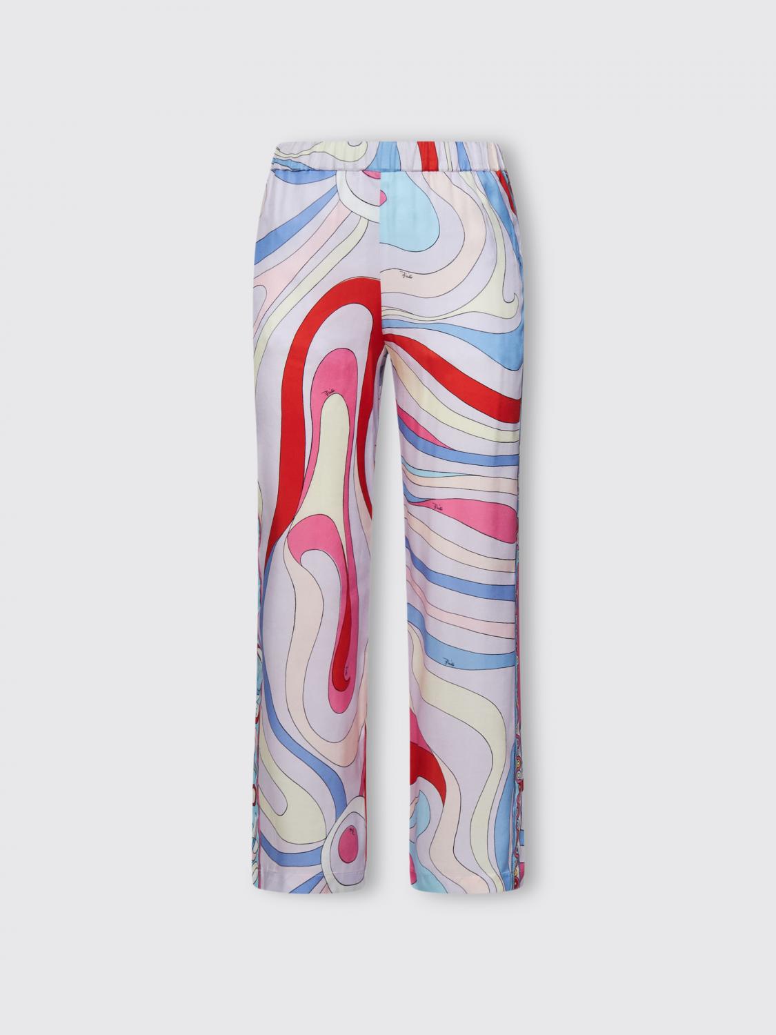 Emilio Pucci Junior Trousers EMILIO PUCCI JUNIOR Kids colour White