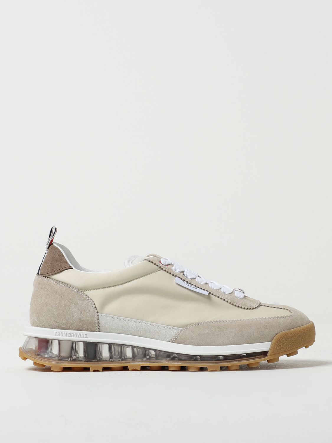 Thom Browne Thom Browne nylon and suede sneakers