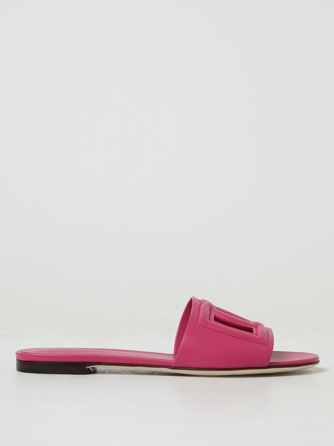 Dolce & Gabbana Flat Sandals DOLCE & GABBANA Woman colour Fuchsia