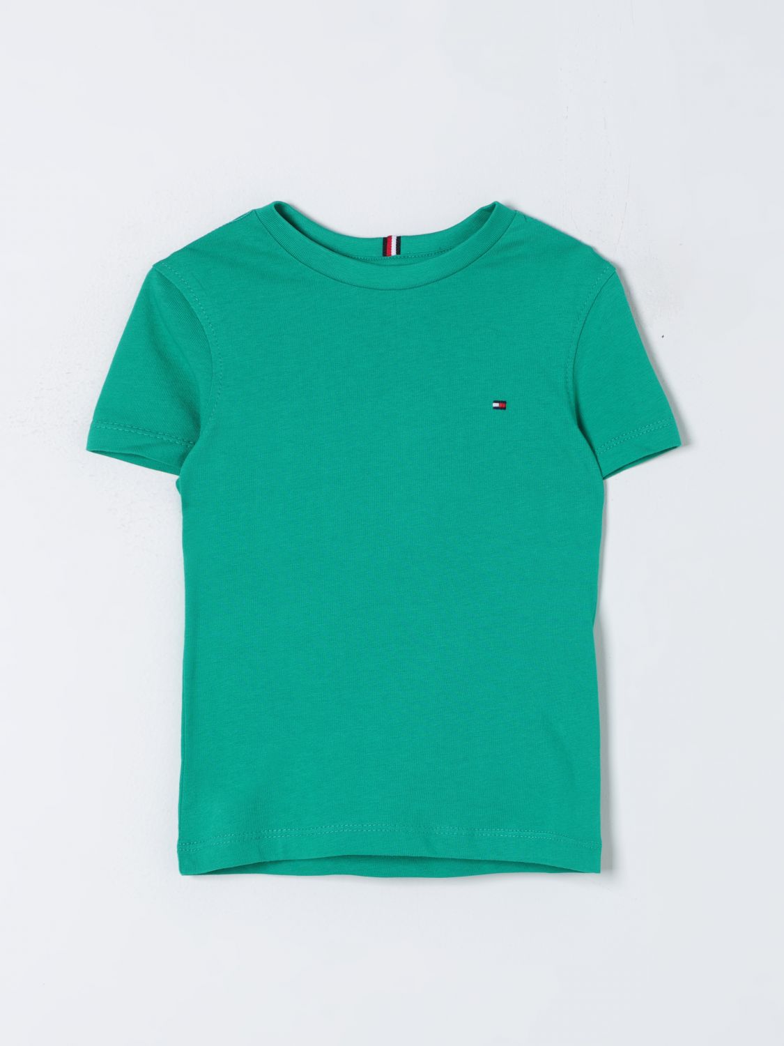 Tommy Hilfiger T-Shirt TOMMY HILFIGER Kids colour Green