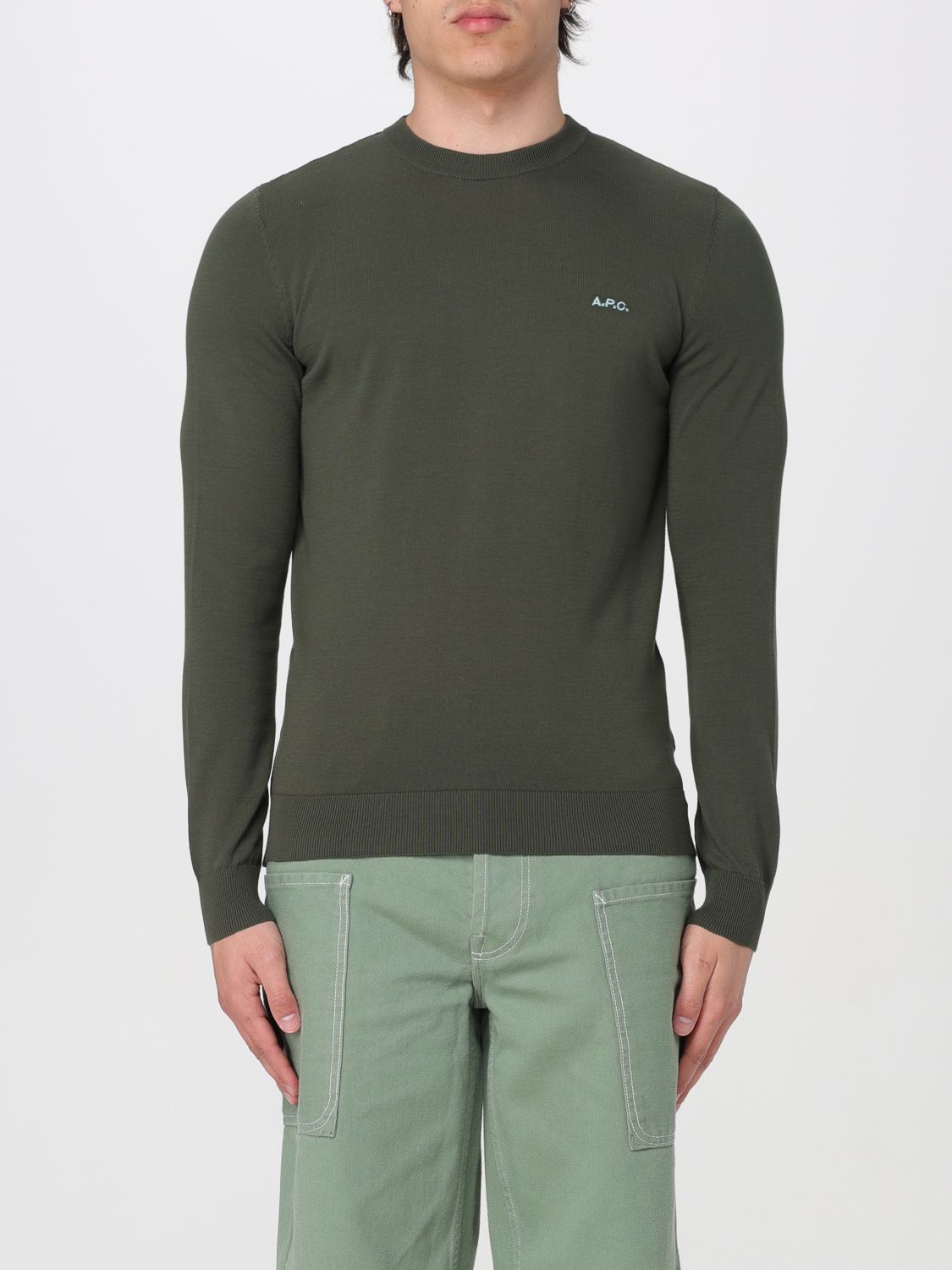 A.P.C. Jumper A.P.C. Men colour Green