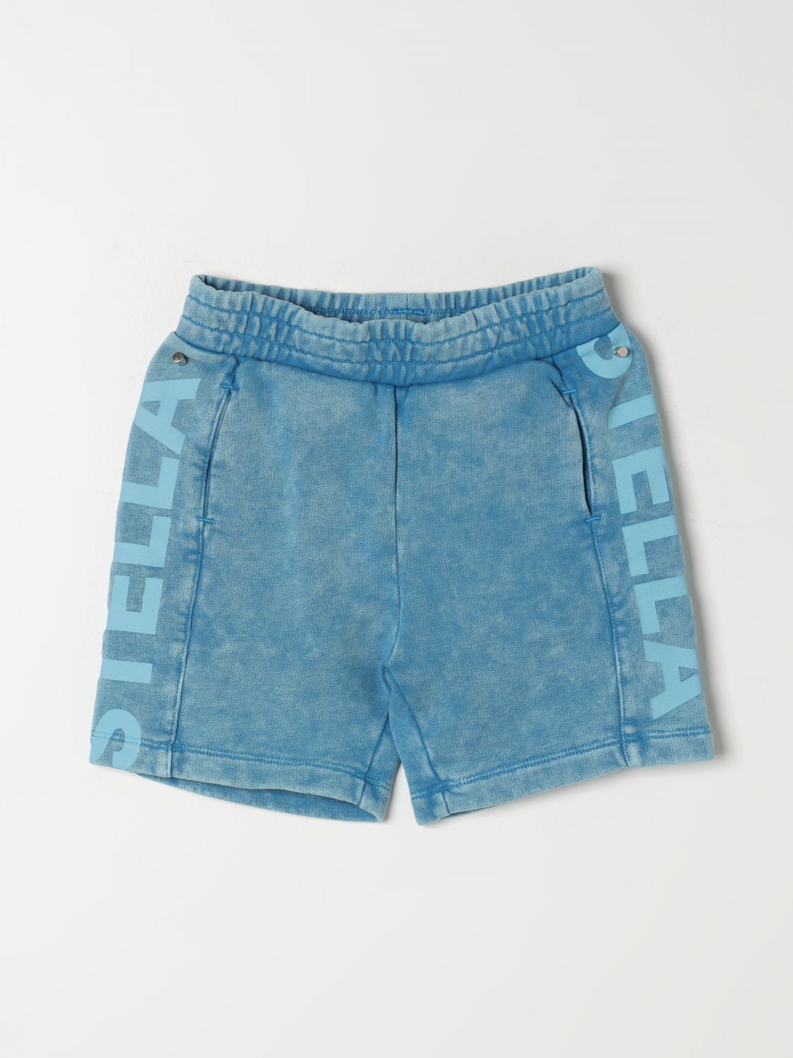 Stella McCartney Kids Shorts STELLA MCCARTNEY KIDS Kids colour Blue