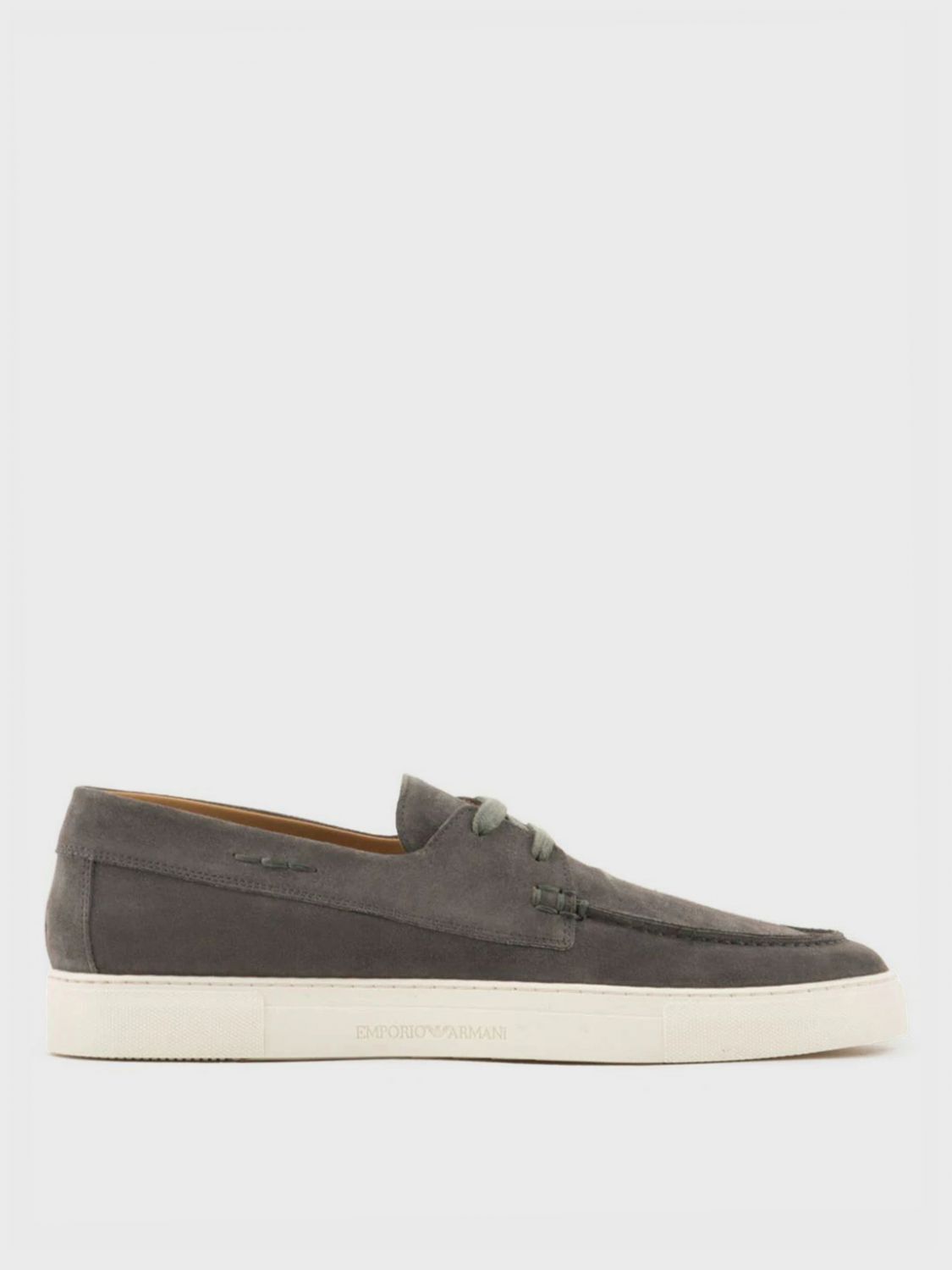 Emporio Armani Loafers EMPORIO ARMANI Men color Charcoal