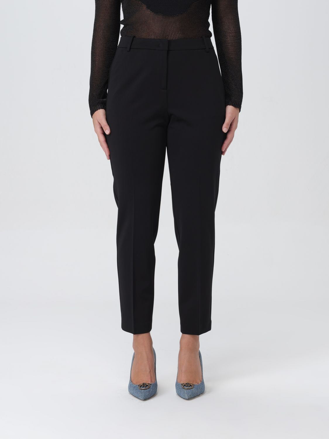 Pinko Trousers PINKO Woman colour Black