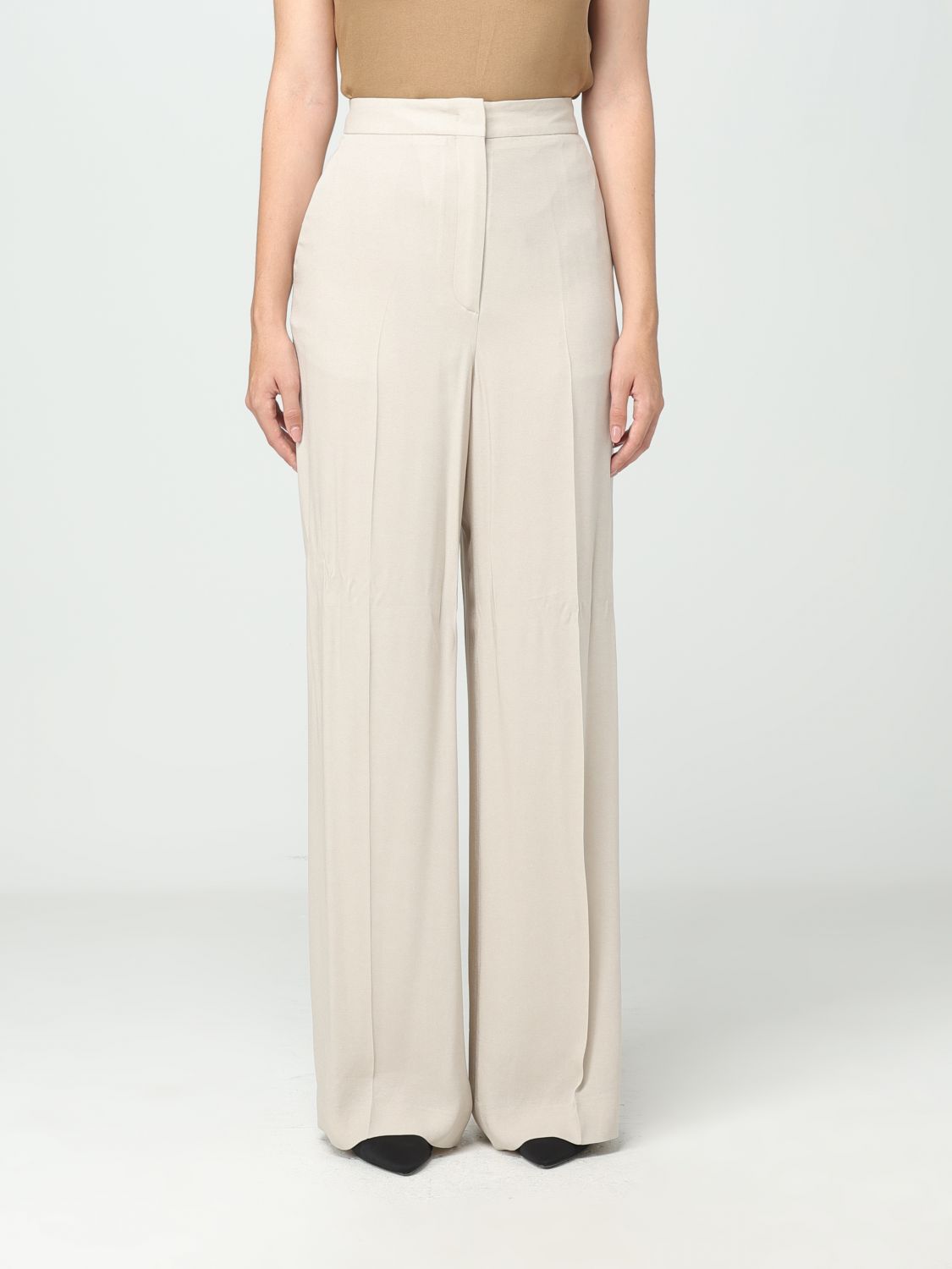 Fabiana Filippi Trousers FABIANA FILIPPI Woman colour Ice