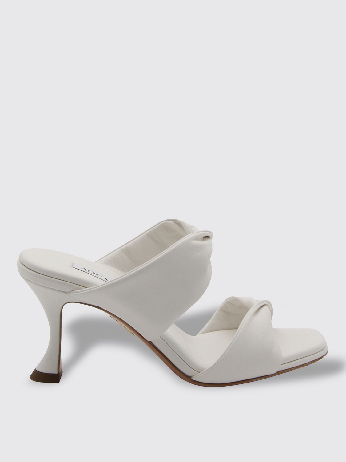 Aquazzura Heeled Sandals AQUAZZURA Woman colour White