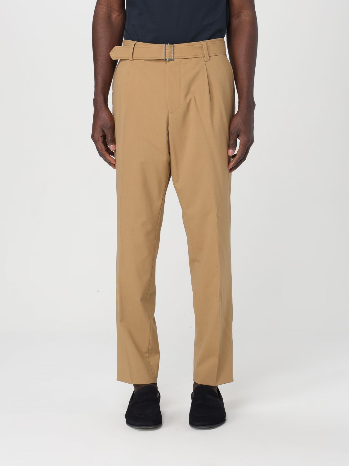 BOSS Trousers BOSS Men colour Beige