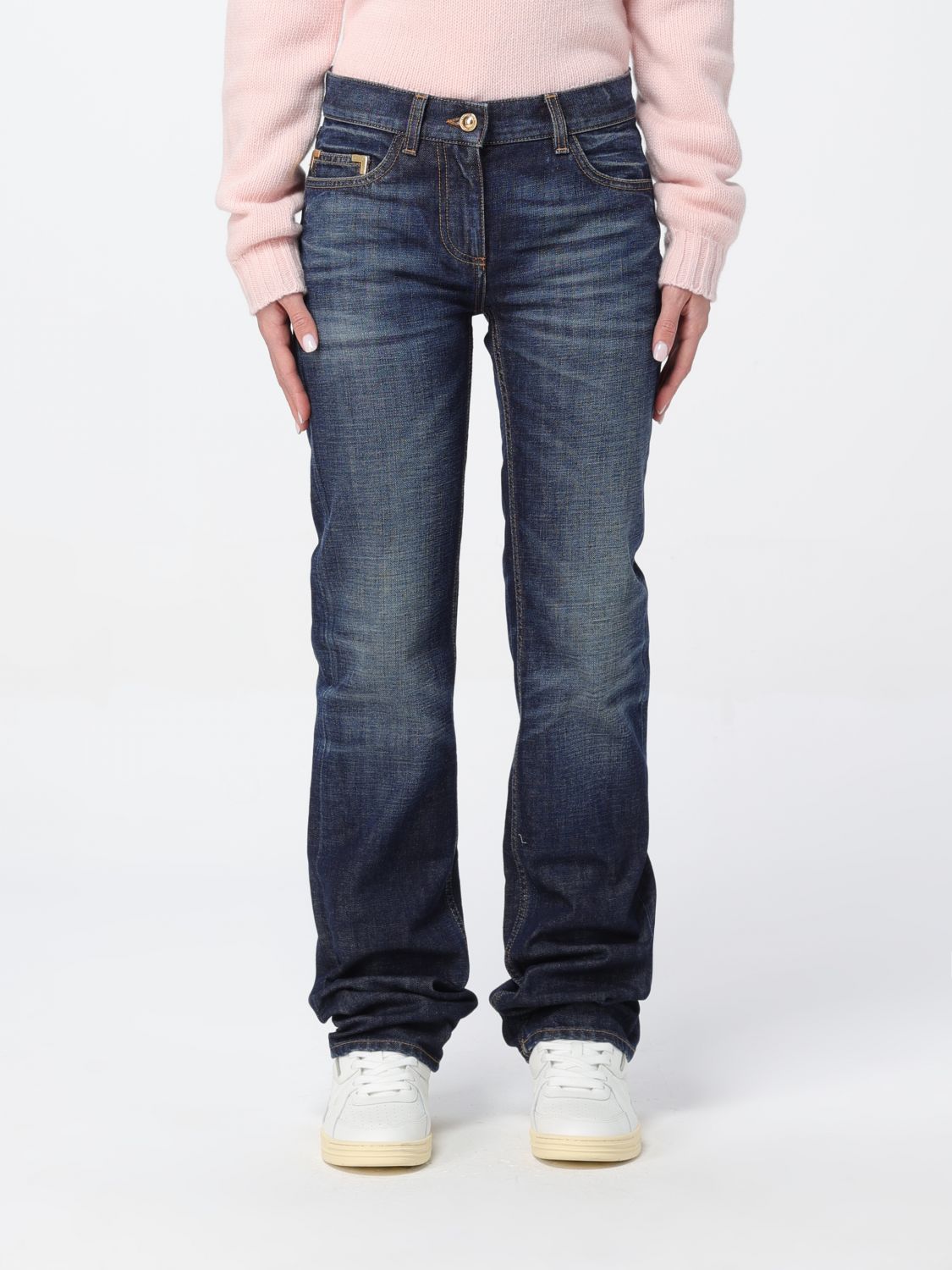 PALM ANGELS Jeans PALM ANGELS Woman colour Denim