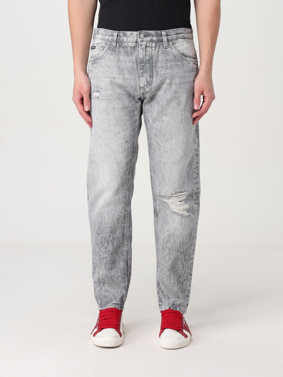 Dolce & Gabbana Jeans DOLCE & GABBANA Men colour Grey