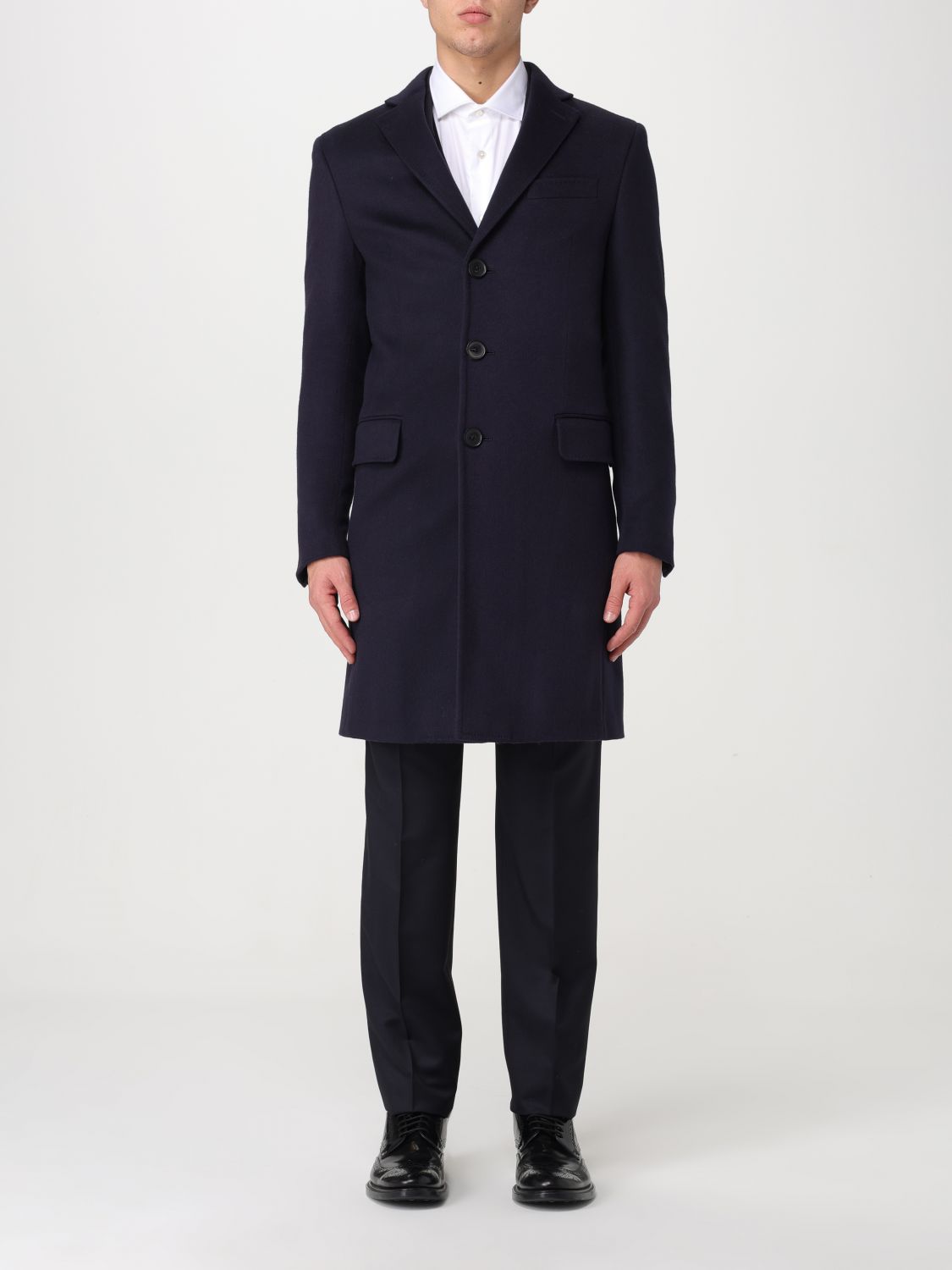 zegna Coat ZEGNA Men colour Blue