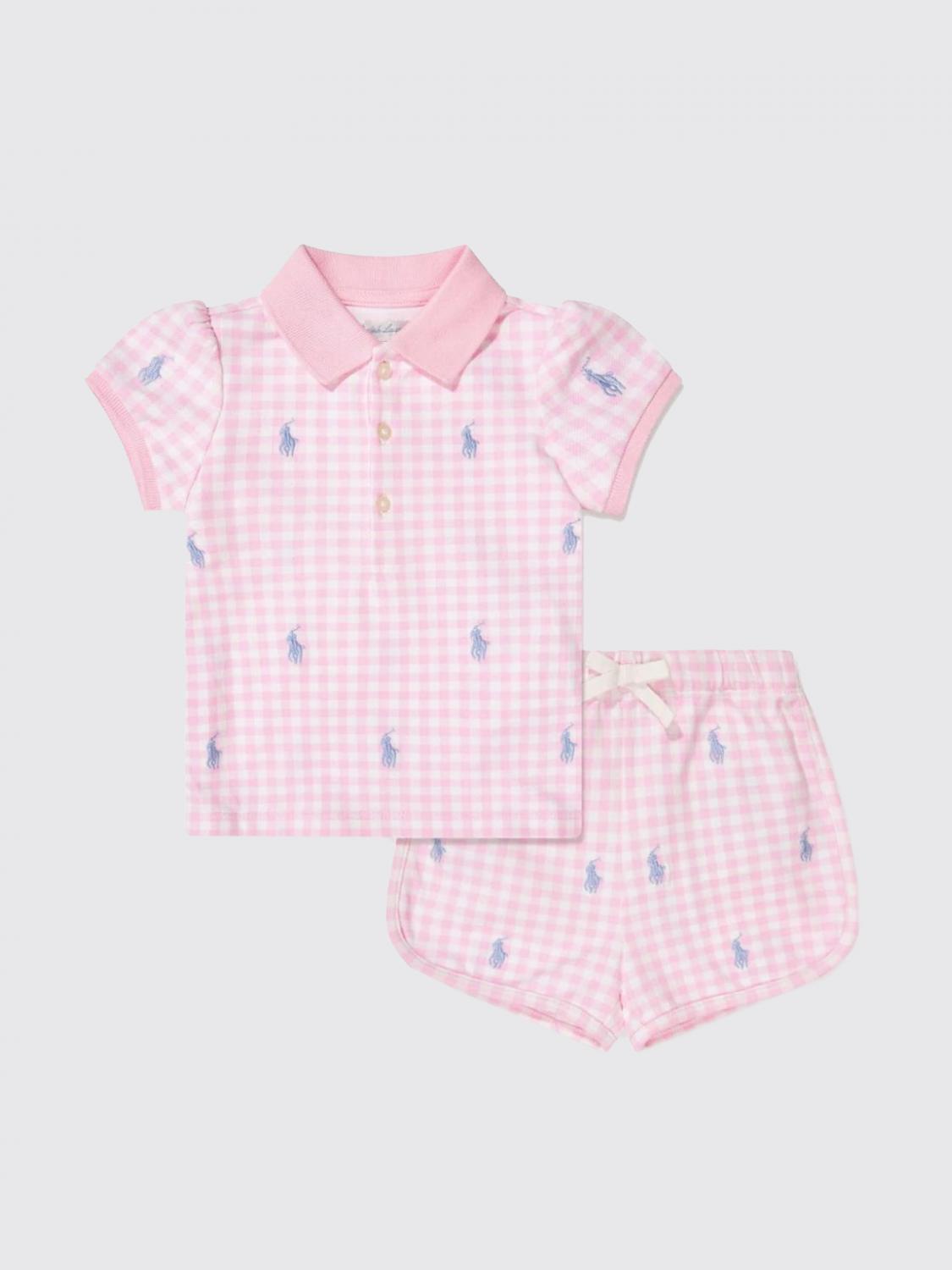 Polo Ralph Lauren Jumpsuit POLO RALPH LAUREN Kids color Pink