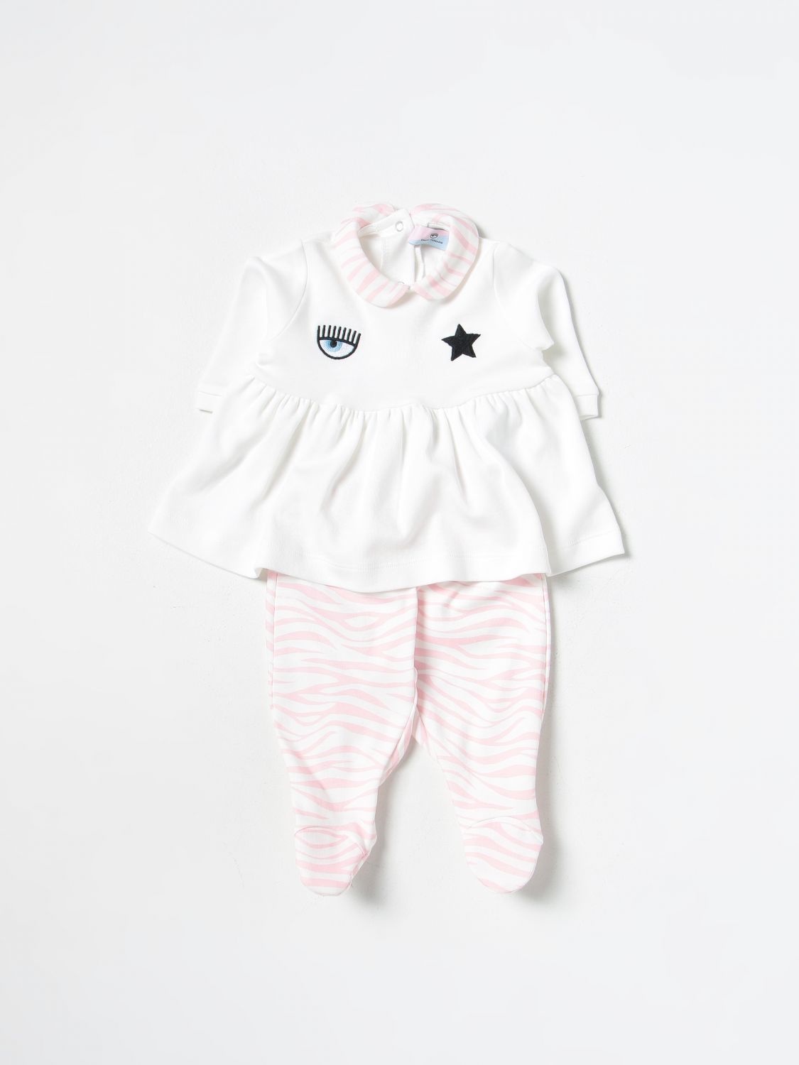 CHIARA FERRAGNI Tracksuits CHIARA FERRAGNI Kids colour Yellow Cream