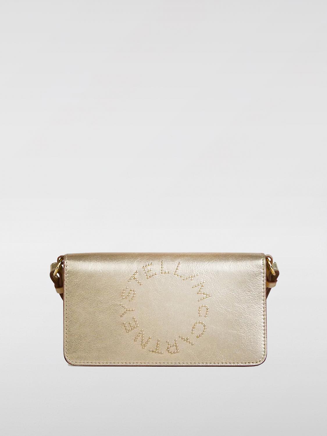 Stella McCartney Crossbody Bags STELLA MCCARTNEY Woman color Gold