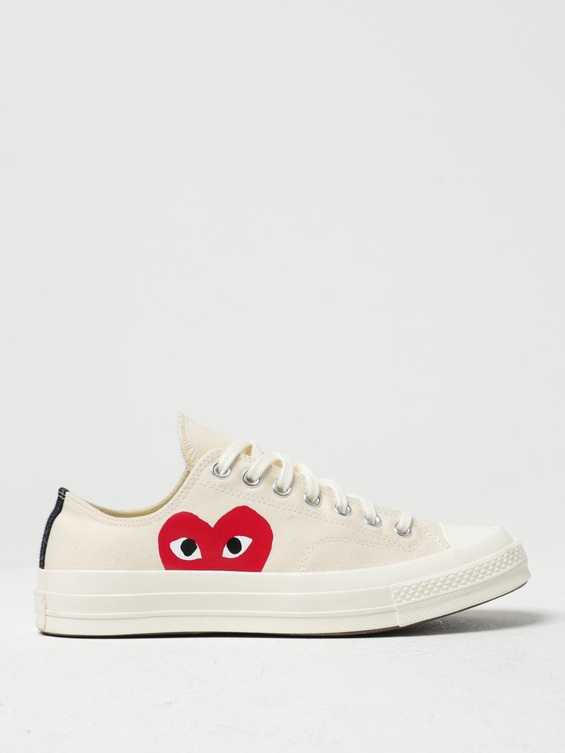 Comme Des Garçons Play X Converse Trainers COMME DES GARÇONS PLAY X CONVERSE Men colour White