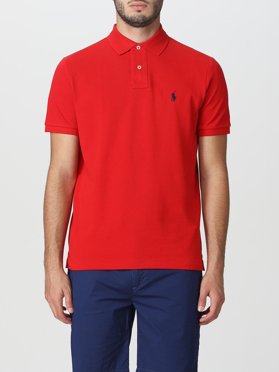 Polo Ralph Lauren Polo Shirt POLO RALPH LAUREN Men colour Red