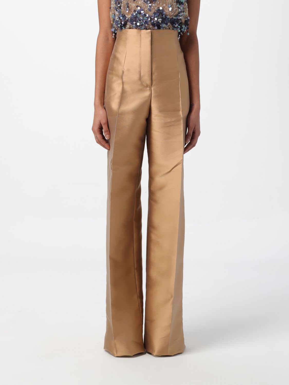 Alberta Ferretti Trousers ALBERTA FERRETTI Woman colour Beige