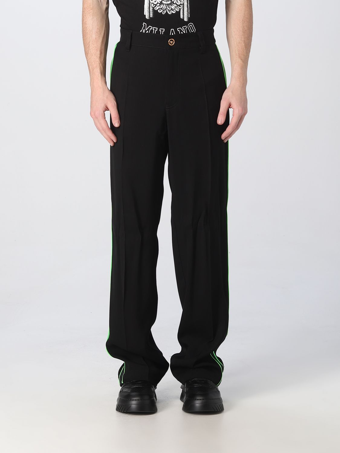 Versace Trousers VERSACE Men colour Black