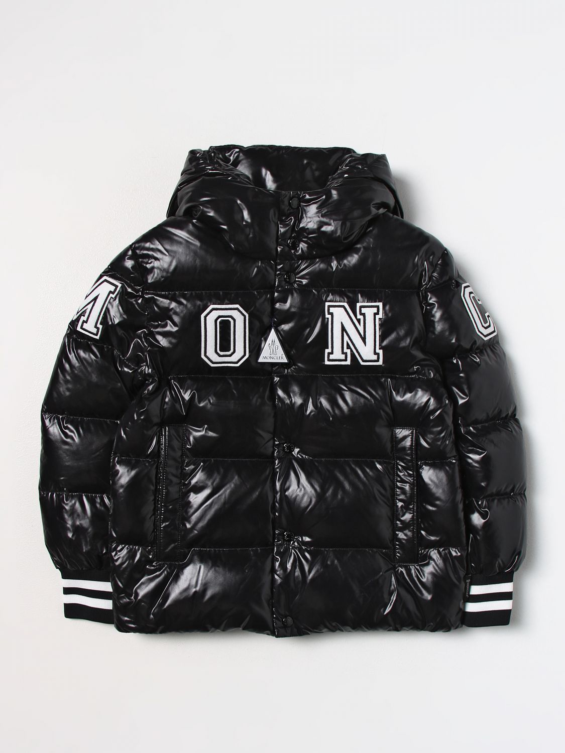 Moncler Jacket MONCLER Kids colour Black