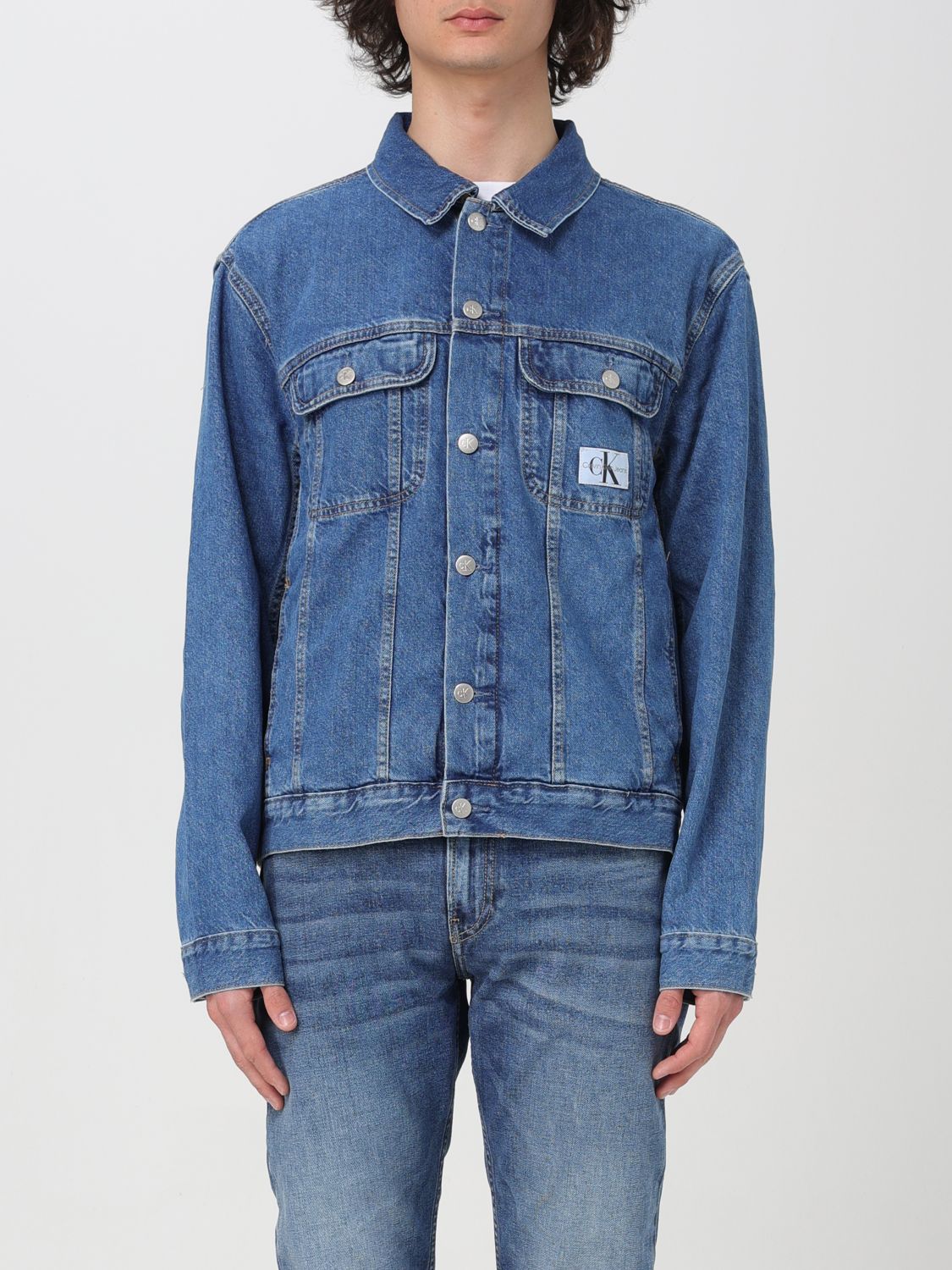 Ck Jeans Jacket CK JEANS Men colour Denim