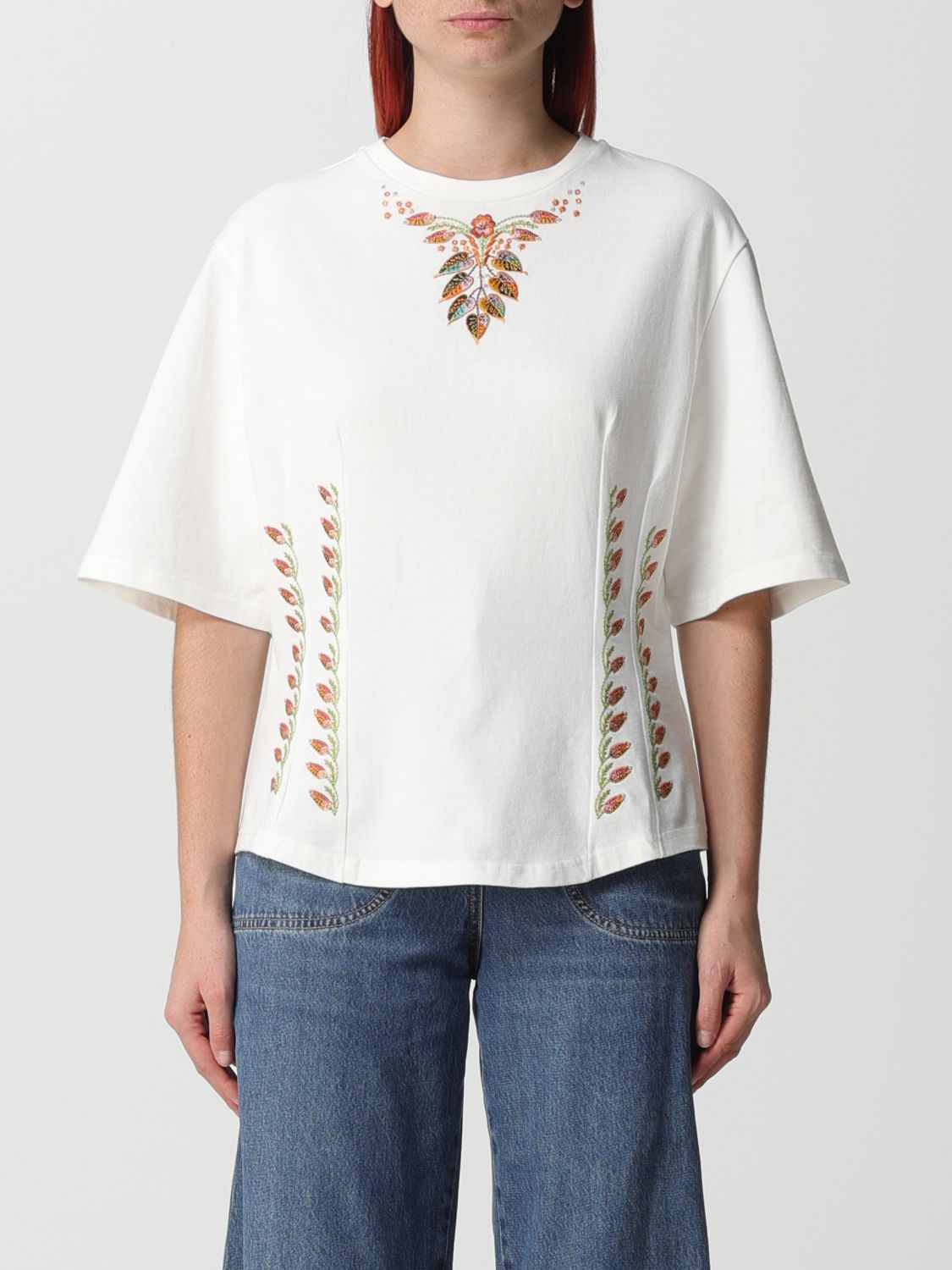 Etro T-Shirt ETRO Woman colour White