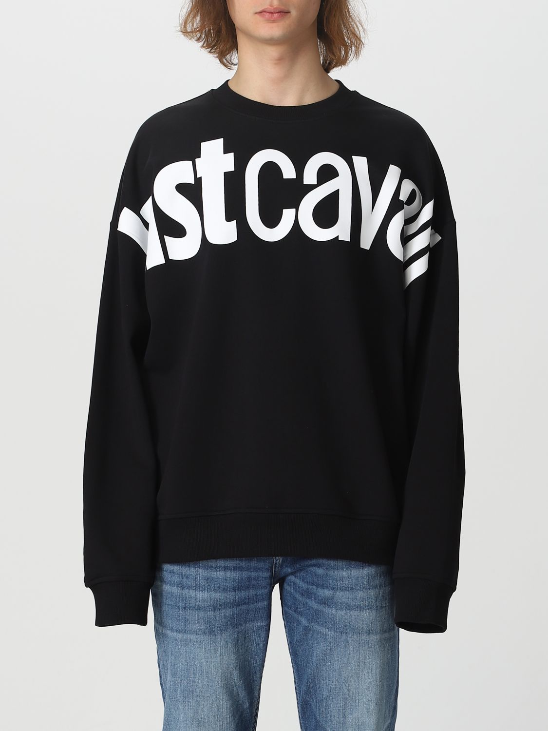 Just Cavalli Sweatshirt JUST CAVALLI Men colour Black