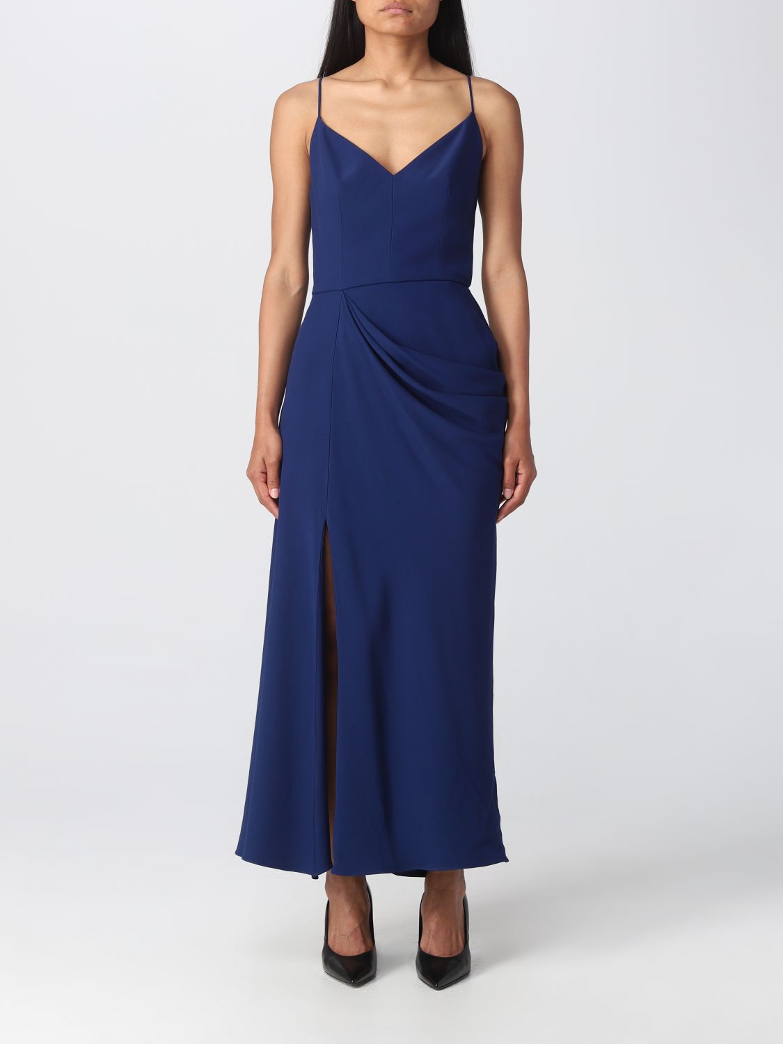 Alexander McQueen Dress ALEXANDER MCQUEEN Woman colour Blue