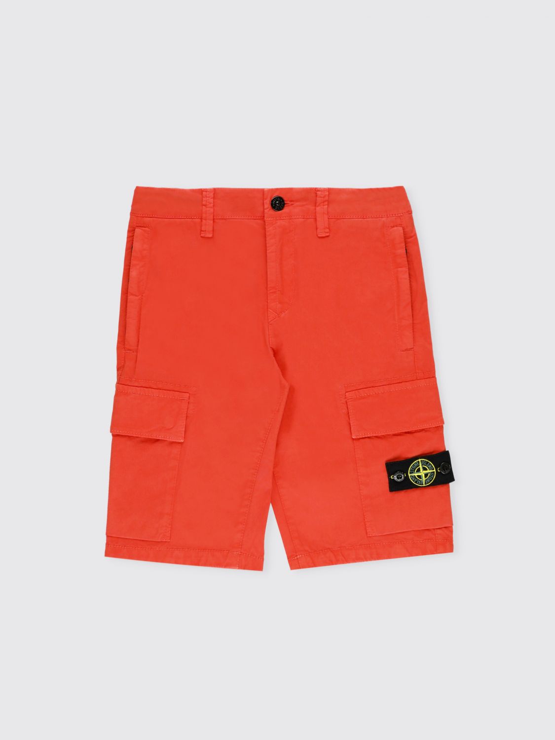 Stone Island Junior Shorts STONE ISLAND JUNIOR Kids colour Orange