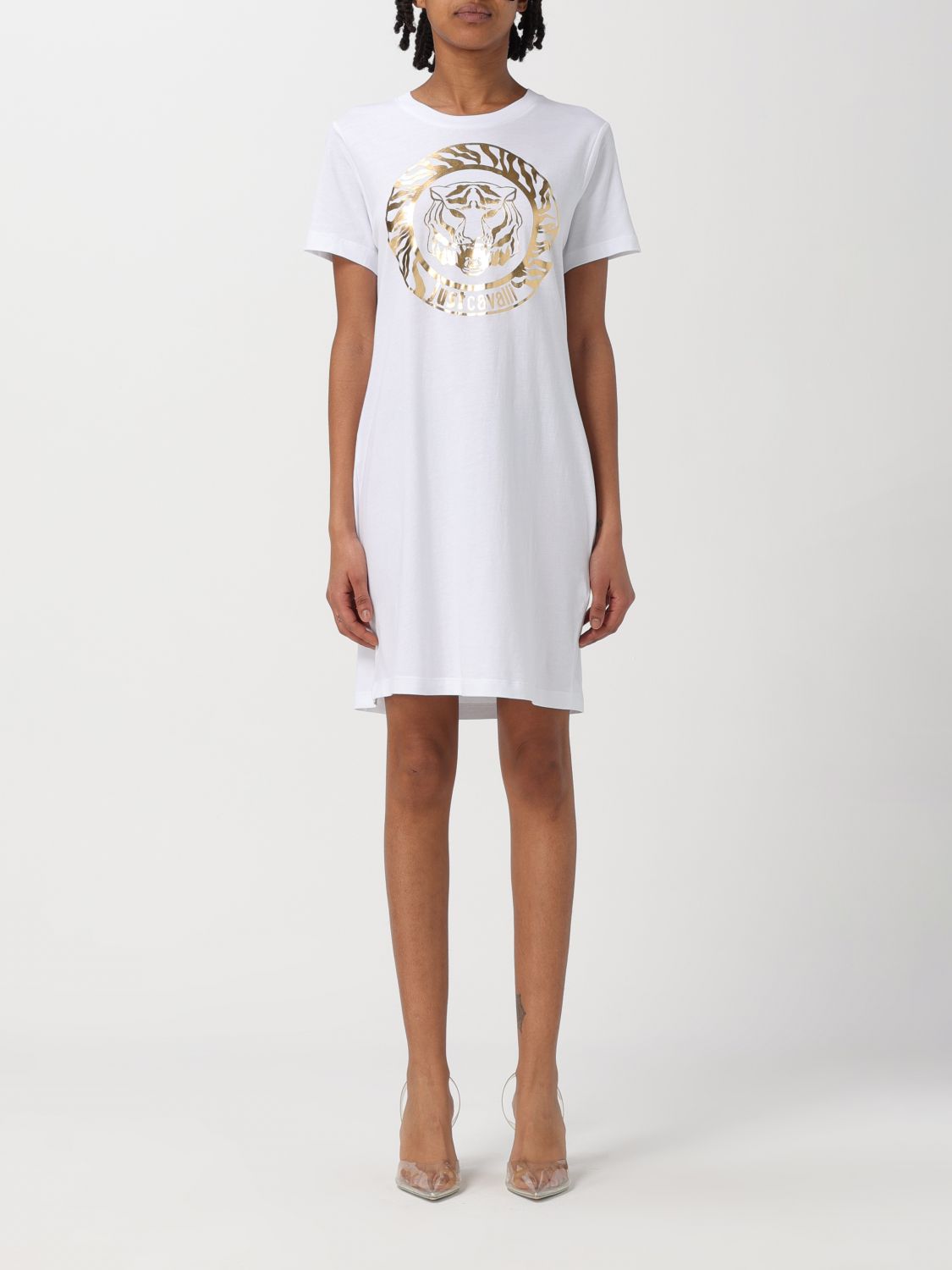 Just Cavalli Dress JUST CAVALLI Woman colour White