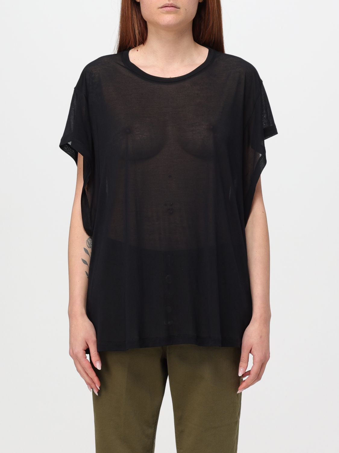 Dondup T-Shirt DONDUP Woman color Black