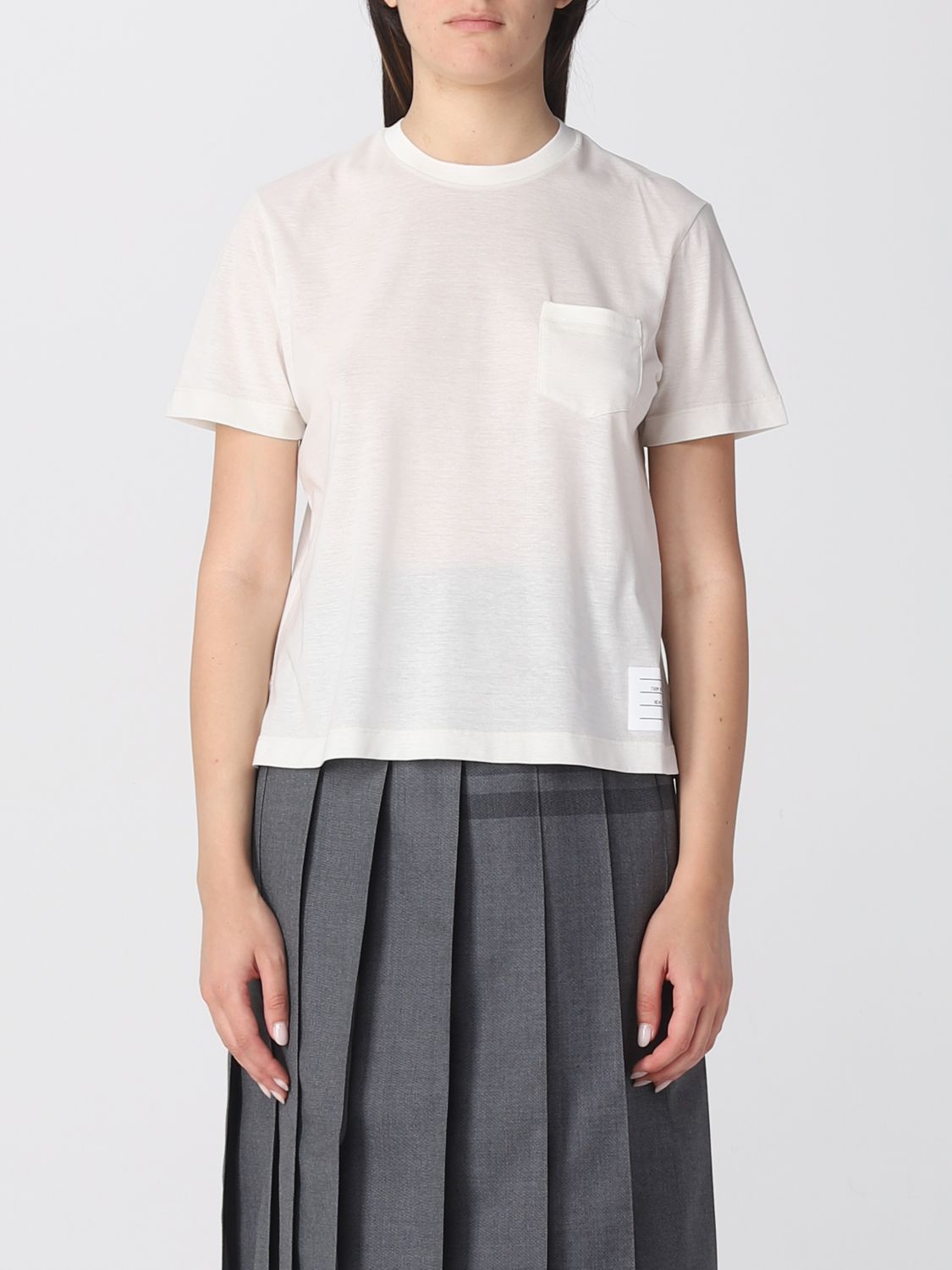 Thom Browne T-Shirt THOM BROWNE Woman colour White