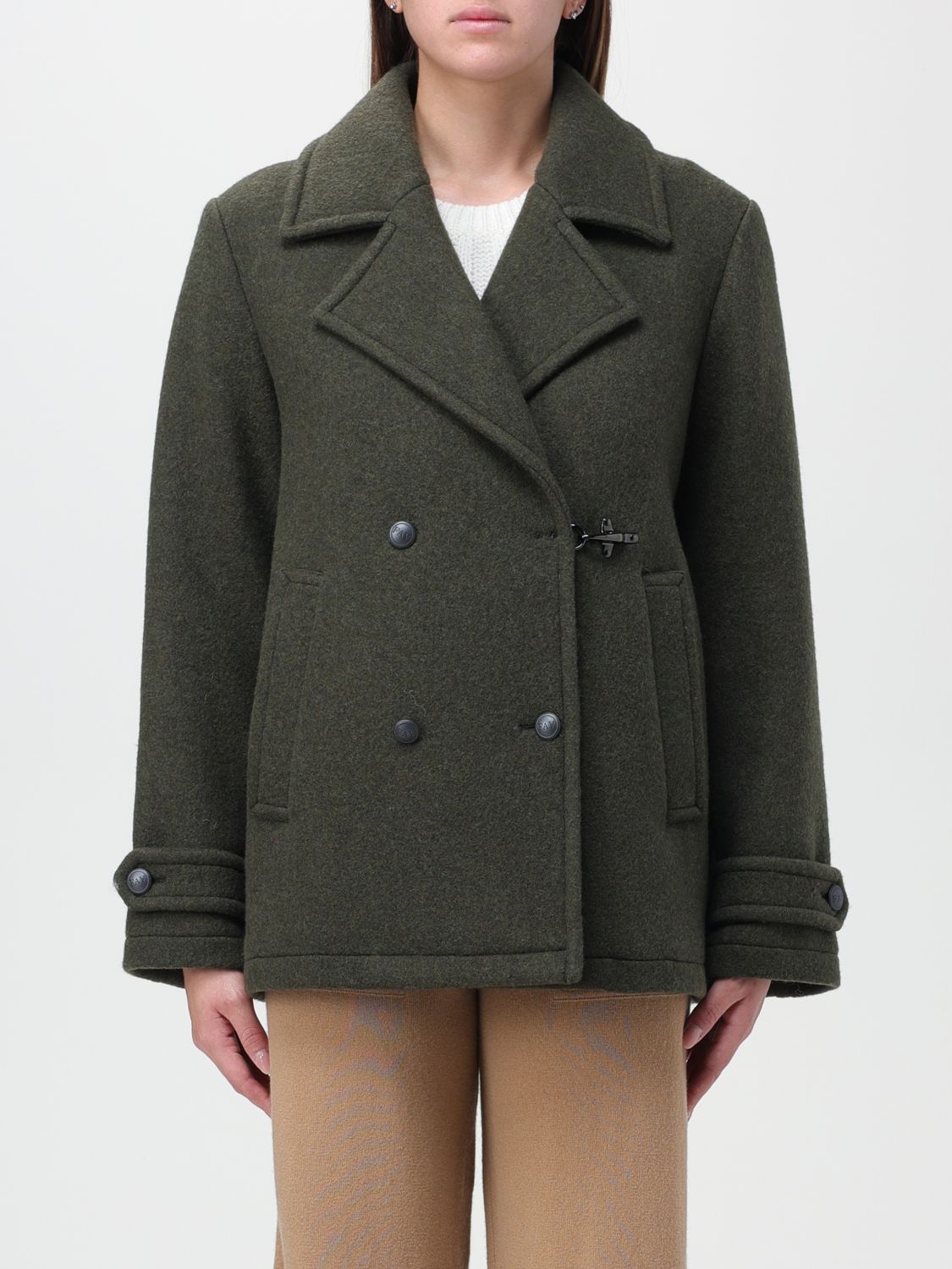 Fay Coat FAY Woman colour Green