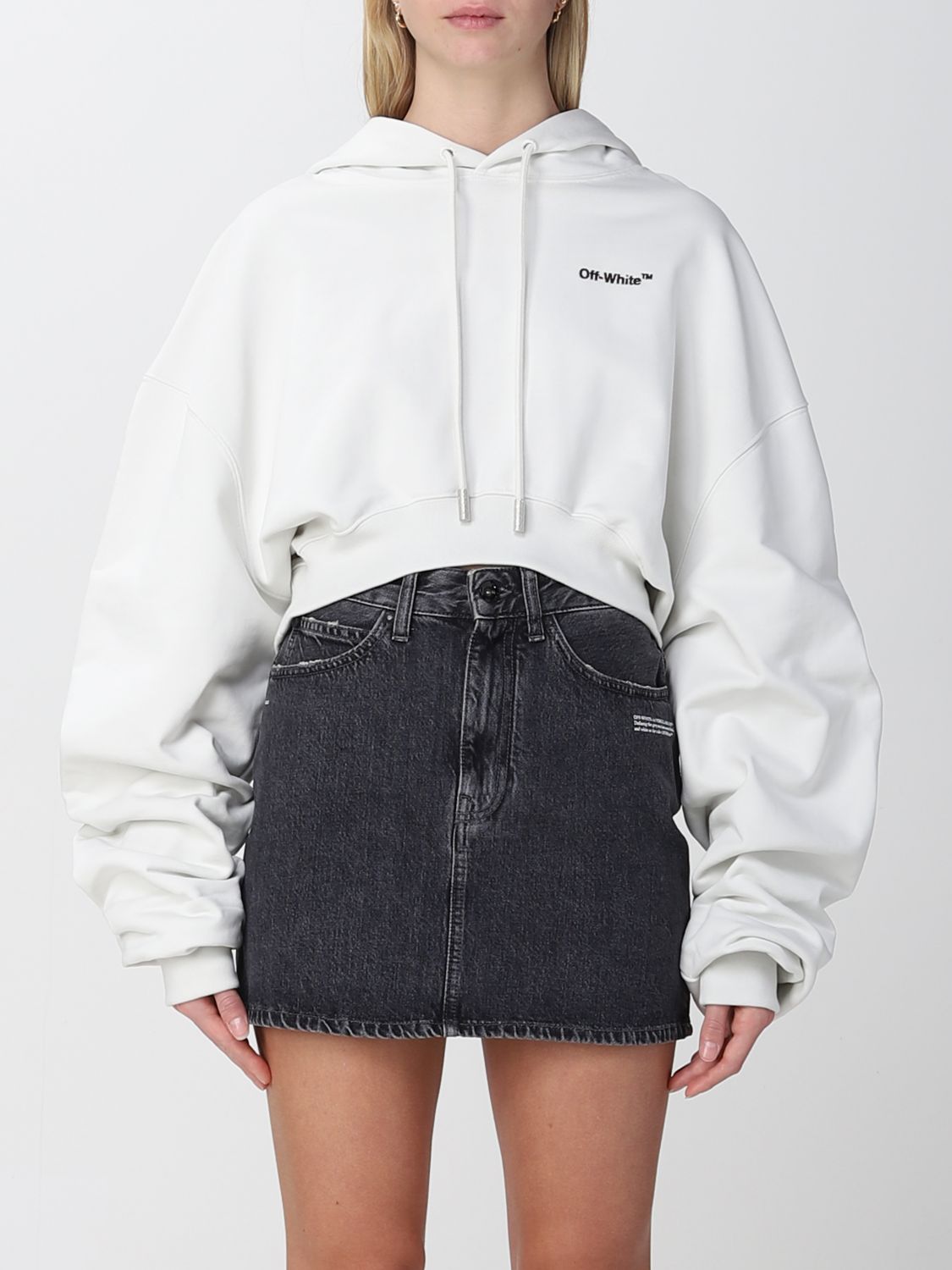 OFF-WHITE Sweatshirt OFF-WHITE Woman colour White