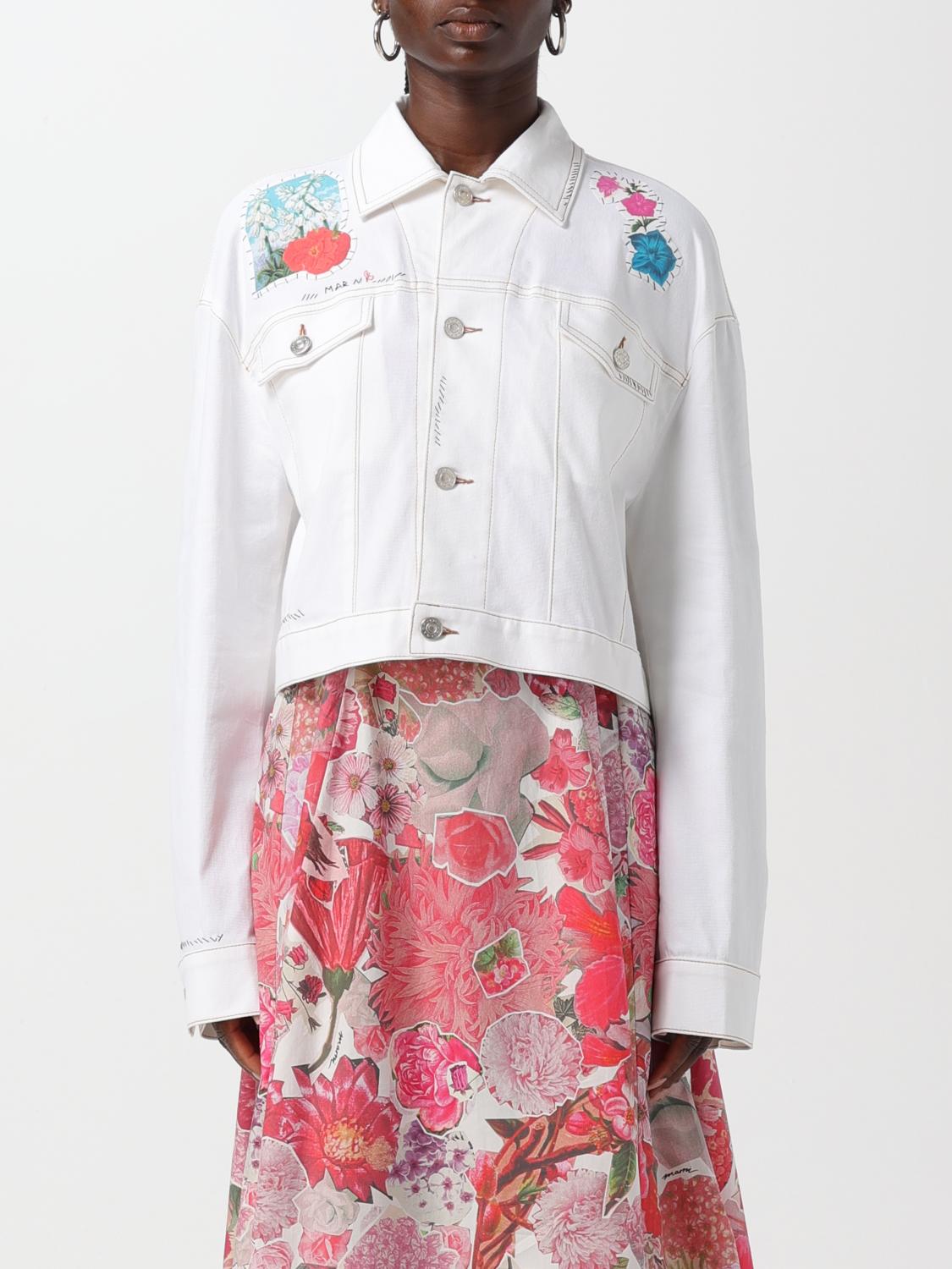 Marni Jacket MARNI Woman colour White