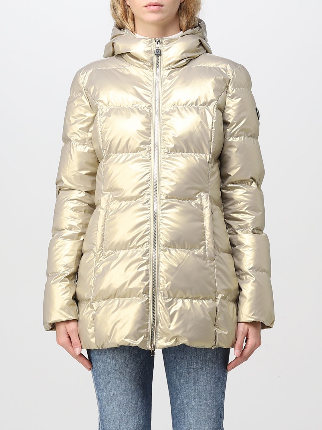 EA7 Jacket EA7 Woman colour Gold