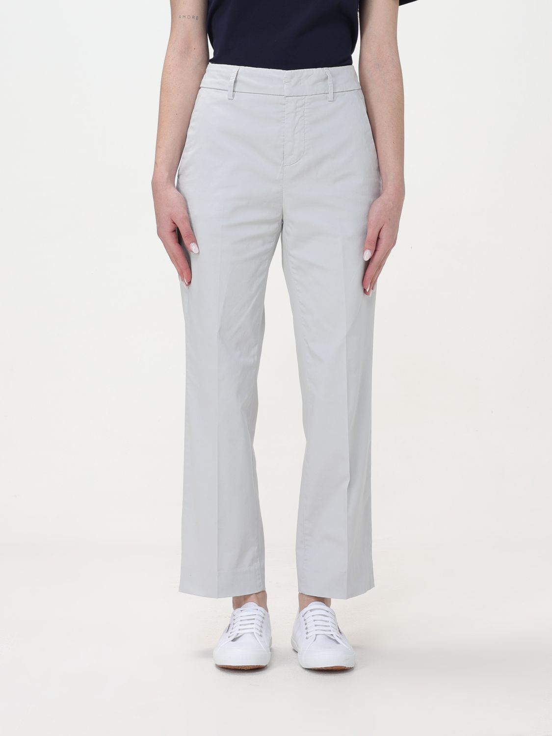 Dondup Trousers DONDUP Woman colour Grey