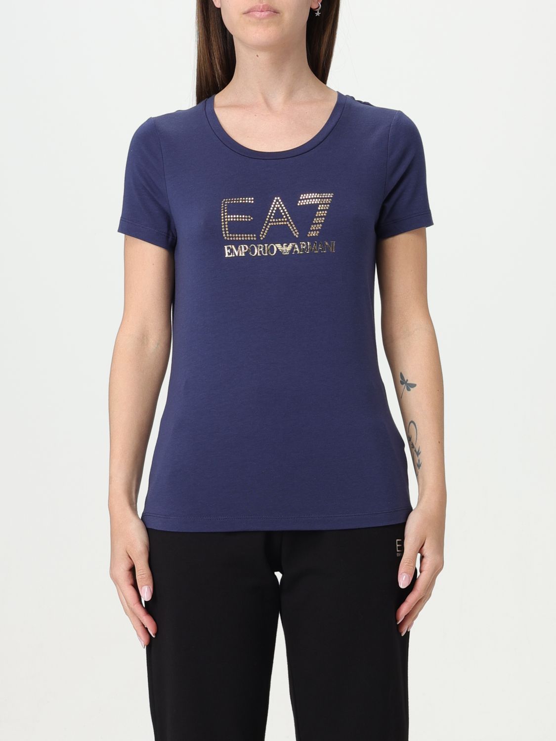 EA7 T-Shirt EA7 Woman colour Blue
