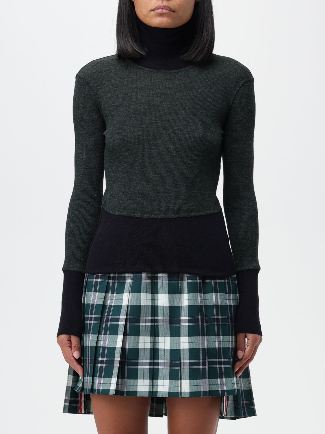 Thom Browne Jumper THOM BROWNE Woman colour Green