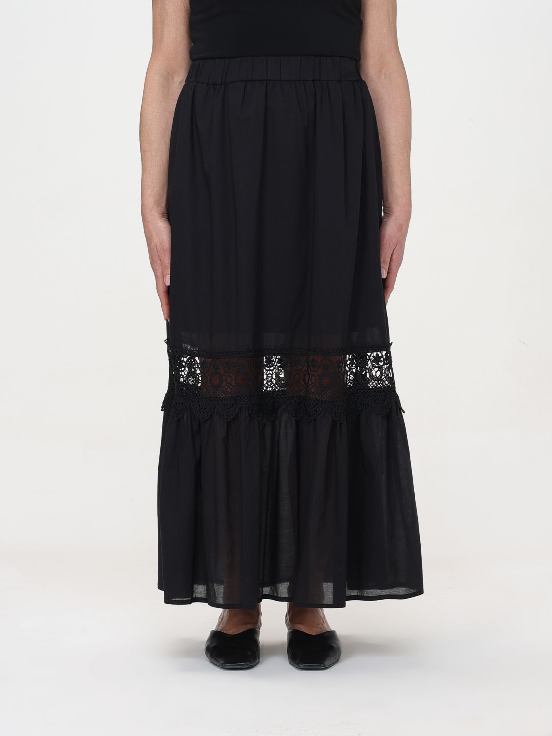 Kaos Skirt KAOS Woman colour Black