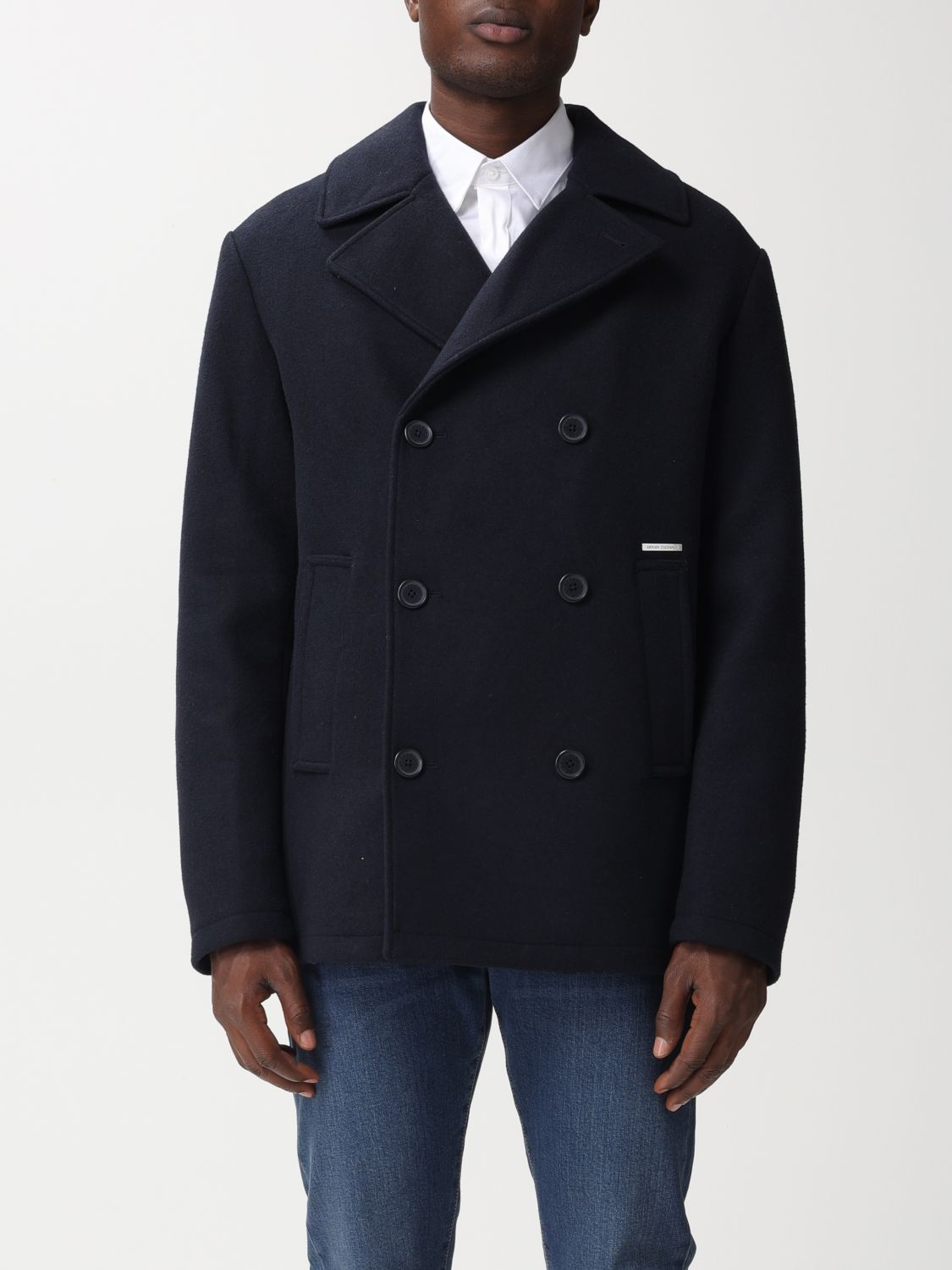 Armani Exchange Coat ARMANI EXCHANGE Men colour Blue