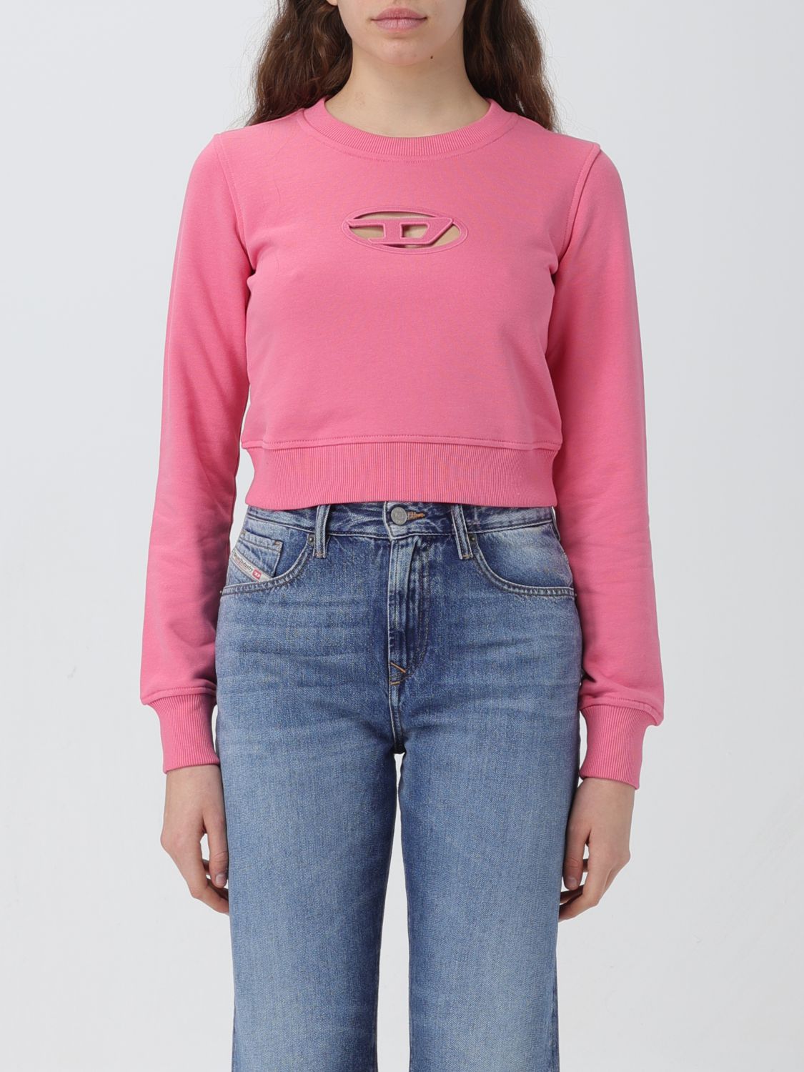 Diesel Sweatshirt DIESEL Woman colour Fuchsia