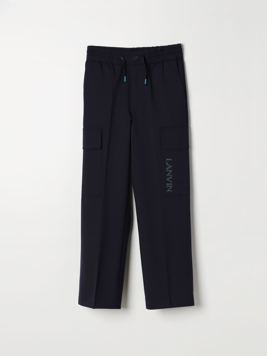 Lanvin Trousers LANVIN Kids colour Marine